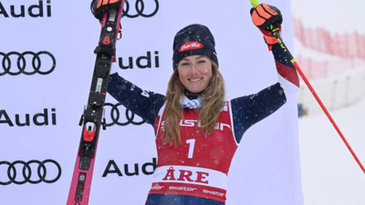 Mikaela Shiffrin wins record-equalling sixth Grand Crystal Globe after dominating Milano Cortina Winter Olympics 2026 | International Sports News