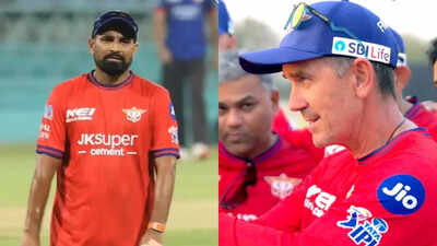 Watch: Mohammed Shami’s latest act triggers big reaction from Justin Langer | Cricket News