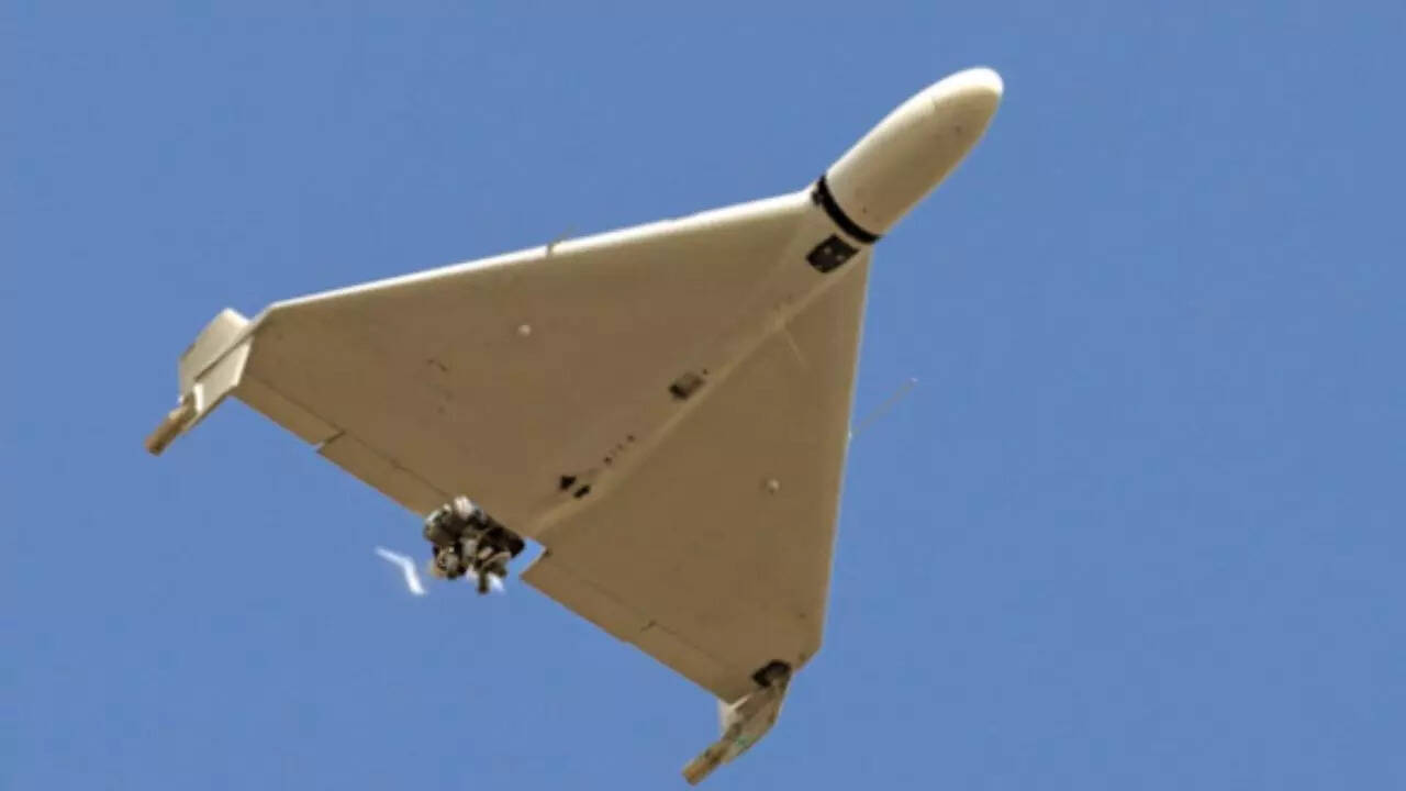 Inside Iran’s war tunnel: Huge collection of drones displayed under Khamenei’s images – watch