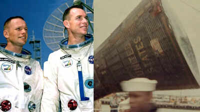 Neil Armstrong’s 1966 Gemini 8 mission caught on camera: Newly released images show astronauts’ life-or-death struggle in space |