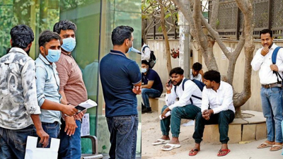 Gulf Countries Visa Applications: ‘Without money, we will die here too’: Why fear of war has failed to deter Indian workers looking to head for Middle East | Delhi News