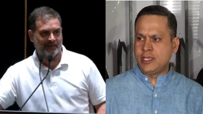 ‘Kar diya na kaam’: BJP shares video of Rahul Gandhi praising Youth Congress’ ‘shirtless’ protest at AI Summit | India News