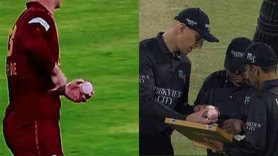 PSL 2026 opener sees ball turn ‘pink’, fans flood social media with memes – Watch | Cricket News