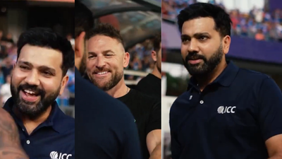 Brendon McCullum stunned by Rohit Sharma’s fitness transformation – Watch | Cricket News