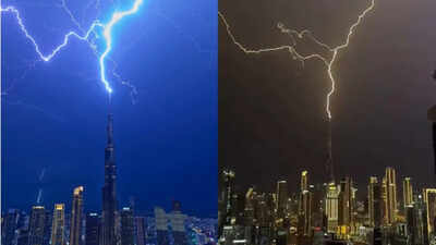 Dubai Crown Prince Sheikh Hamdan bin Mohammed Al Maktoum drops viral picture of lightning strike on Burj Khalifa: Why world’s tallest tower doesn’t flinch explained