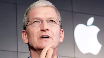 Tim Cook on backlash against his relationship with the US government; says: I focus on policy, so I am very pleased that President Trump is …