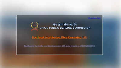 UPSC CSE final result IAS, IFS, IPS and Central Services: 958 recommended, 2025 results out |