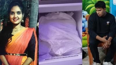 Vizag horror: Navy officer kills Mingle App lover, buys knife online, stores torso in fridge, burns limbs in hills | Visakhapatnam News