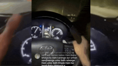 At over 140 km/h with 80,000 watching live: Watch moment YouTuber UK07 Rider Anurag Dobhal crashes Fortuner on Delhi–Meerut Expressway | Ghaziabad News