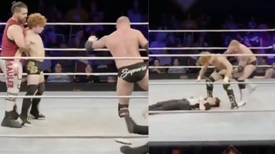 Dallas Edwards Collapsed: What really happened to OVW referee Dallas Edwards during chaotic Brendan Balling and Tony Evans wrestling match? | International Sports News
