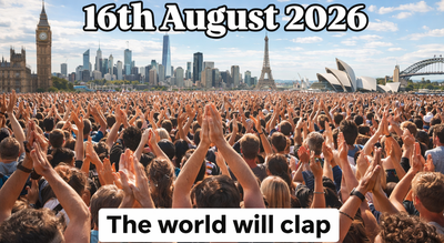 World Clap Day: ‘Imagine the entire planet clapping together at once,’ one-man’s vision for 16 August 2026 |