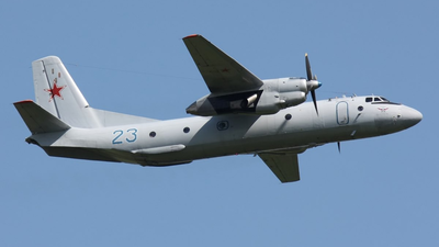 Russian An-26 military transport plane crashes in Crimea, 29 dead