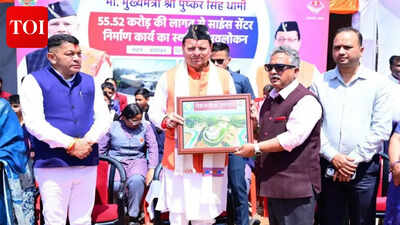 Uttarakhand CM inspects Champawat science centre, highlights youth innovation, education | India News