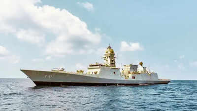 INS Taragiri, with BrahMos on board, to be inducted in Navy today | Vijayawada News