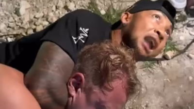 Viral video: Russian tourist choked by locals in Bali after allegedly touching and harassing women |