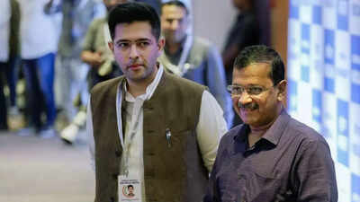 ‘Went to London while Arvind Kejriwal was arrested’: AAP MP Raghav Chadha not seen at key party events of late | Delhi News