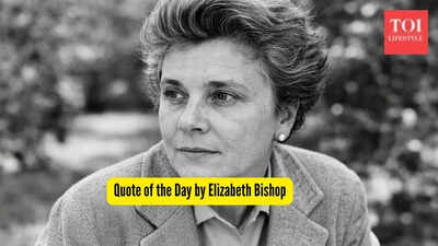 Elizabeth Bishop Quote: Quote of the Day by Elizabeth Bishop, “One shouldn’t get too involved with people who…”