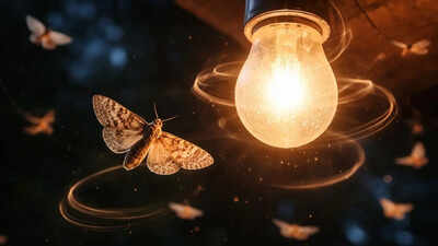 Why moths can’t stop flying into lights: What science finally found |